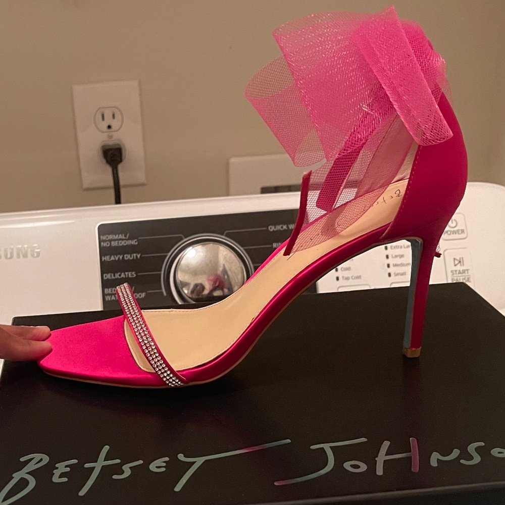 Betsey Johnson Pink Heels